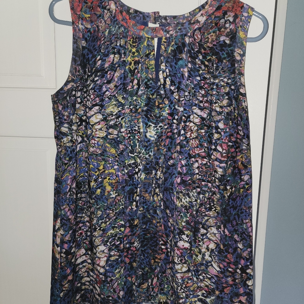 Cabi multi-colored blouse size sm